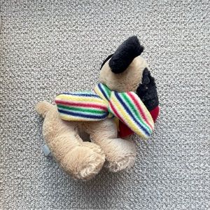 The Hudson Bay Company Plush Dog Pug HBC Colored Stripes by Animal Adventure
